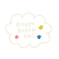 Celebration Birthday Sticker