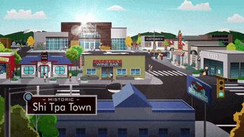 movement town GIF by South Park 