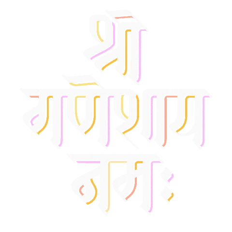 Festival Ganeshchaturthi Sticker