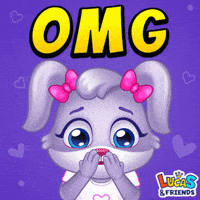 Happy Oh My Gosh GIF by Lucas and Friends by RV AppStudios