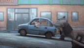 Mr Wolf Barely Hanging On GIF by TheBadGuysMovie