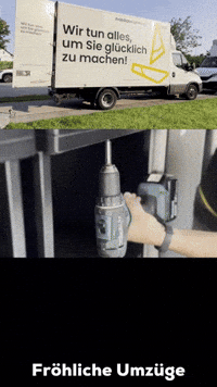 Umzugsunternehmen GIF by Froehliche Umzuege