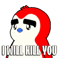 Plotting I Hate You Sticker by Retsba