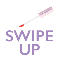 Swipe Up Make-Up Sticker by Carter Beauty Cosmetics