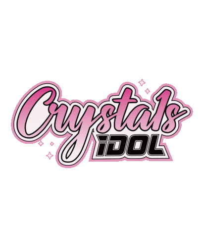 IDOLCheer cheer idol crystals Sticker