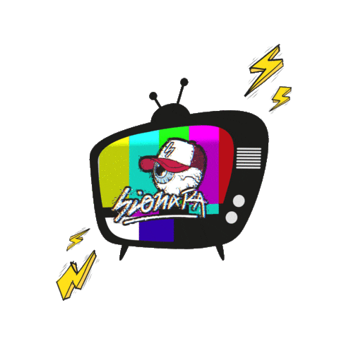 Signal Bolt Sticker by SionaraVideo