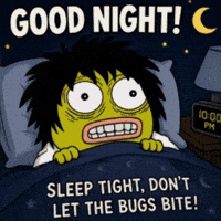 Good Night GIF by CROAKWORKS