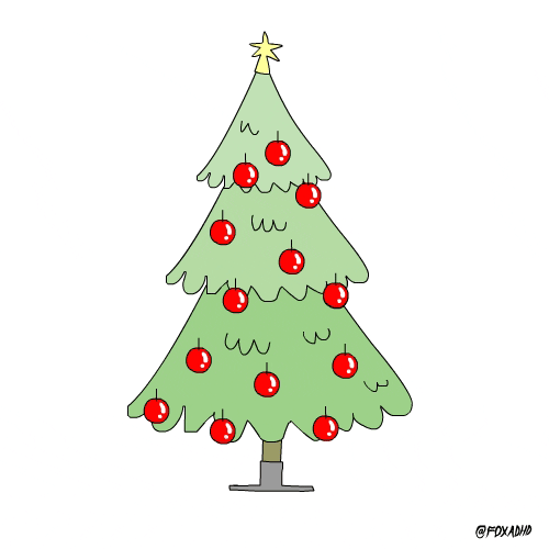 christmas tree GIF by Animation Domination High-Def