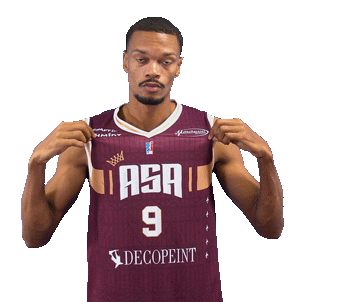 Proud Basketball Sticker by Alliance Sport Alsace