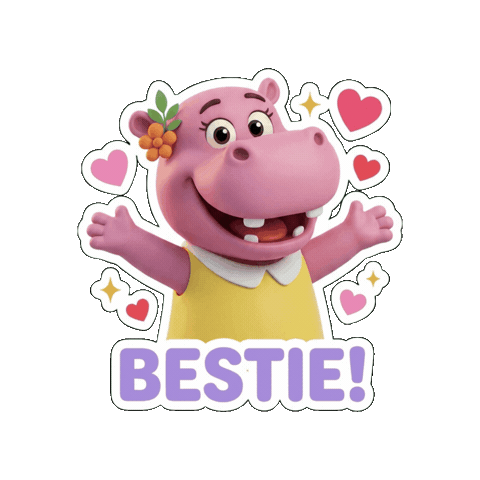 Best Friend Hello Sticker