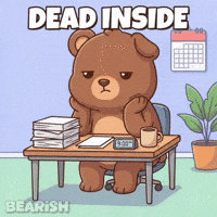 Tired Coffee GIF by BEARISH