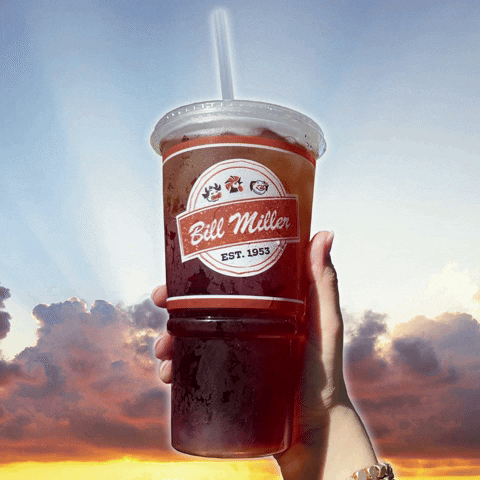 Cheers Tea GIF by Bill Miller Bar-B-Q