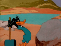 Fail Daffy Duck GIF by Looney Tunes