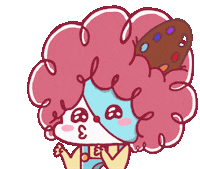 Qmo Kiss Sticker