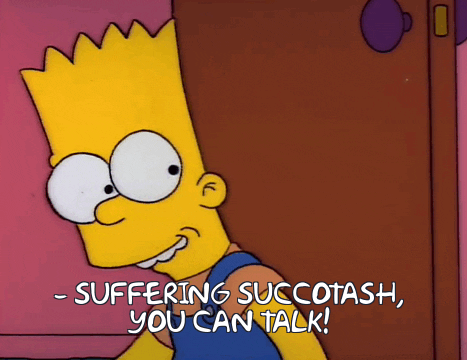 The Simpsons Suffering Succotash GIF by AniDom