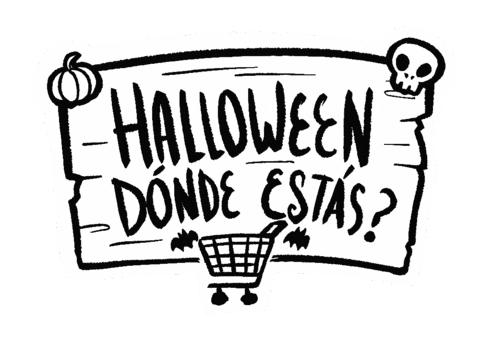 Where Are You Halloween Sticker