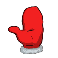 Christmas Waving Sticker by Stickerpacks.design