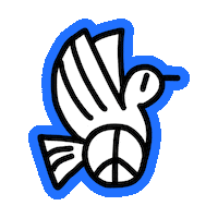 FetedelaMusiqueDeutschland music peace bird respect Sticker