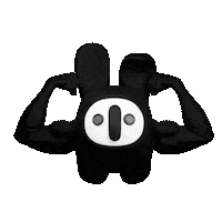Flexing Lets Go Sticker