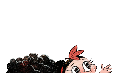 Happy Girl Sticker