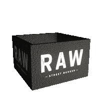 rawstreetburgeronline burger rawstreetburger raw street burger raw street Sticker