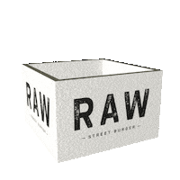 rawstreetburgeronline burger rawstreetburger raw street burger raw street Sticker