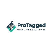 ProTaggedapp travel tech flying startup Sticker