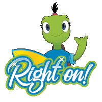 right on selfie Sticker by knnidiomas