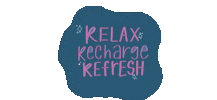 Relax Relaxing Sticker