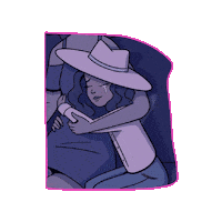Sad Young Girl Sticker by A LA BRAVA, Universe of Latina Superheroes