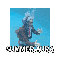 Founding Father Swimming Sticker