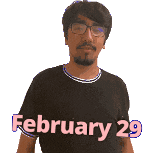 February 29 Sticker