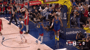 Nba Playoffs Hug GIF by NBA