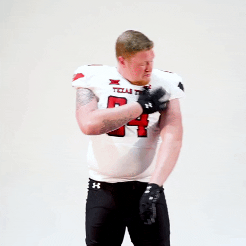 Clayton Franks GIF by Texas Tech Football