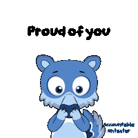 Proud Of You Cheer Sticker by VeeFriends