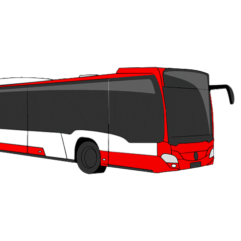 Bus Transport Sticker by VAG Nürnberg