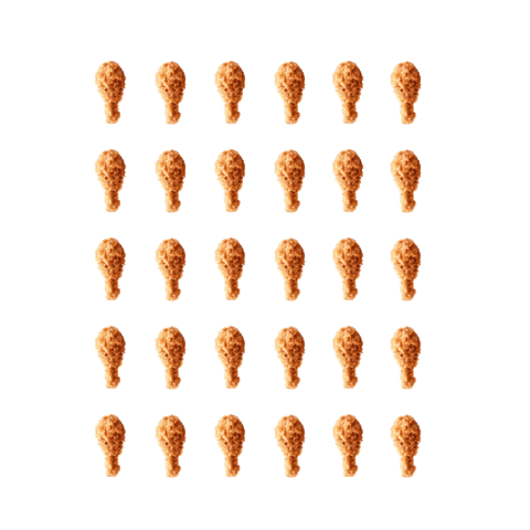 Fried Chicken Sticker by KFC India