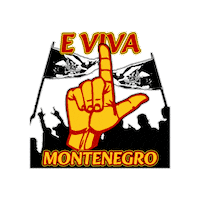 cgdizajn montenegro crna gora mne crnogorci Sticker