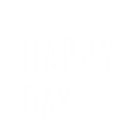 Happy Day Sticker