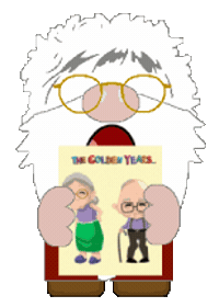 Golden Years Sticker