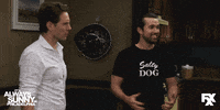 it's always sunny surprise GIF by It's Always Sunny in Philadelphia
