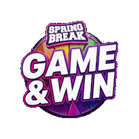 Spring Break Win Sticker by Mr Scarybox