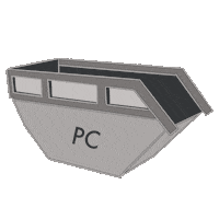 Caçamba Sticker by pombocosta