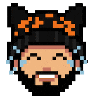 Pixel Smile Sticker by ERTgr