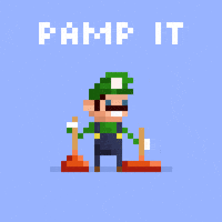 Pump It Nintendo GIF by BasedMinis