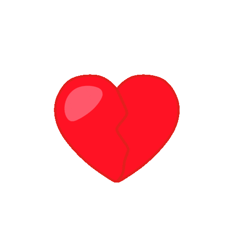 Broken Heart Corazon Roto Sticker by Hablemos de Sexo y Amor