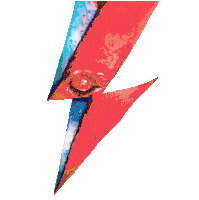 David Bowie Art Sticker