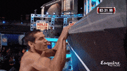 esquire wink GIF by Ninja Warrior