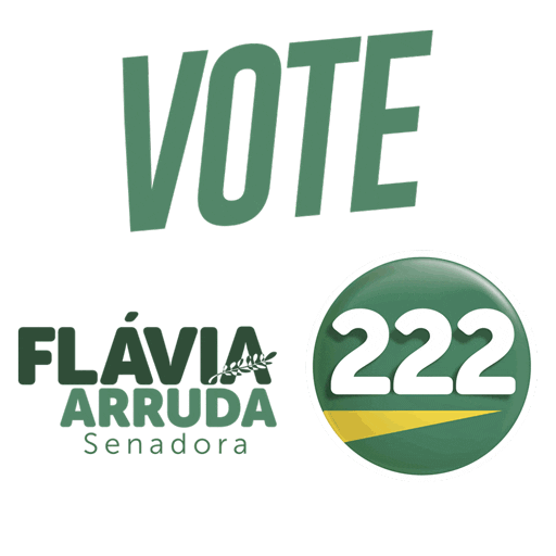 Bolsonaro Brasilia Sticker by Flávia Arruda