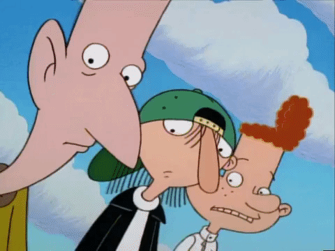 hey arnold nicksplat GIF